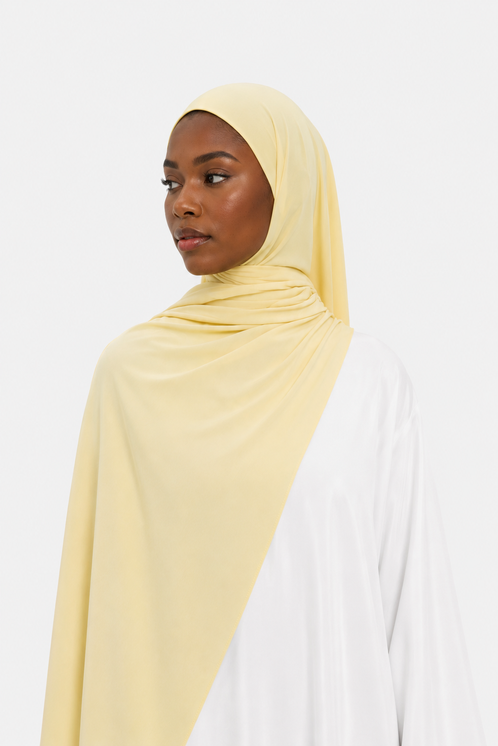 Jersey premium jaune citron