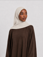Voile jersey premium crème