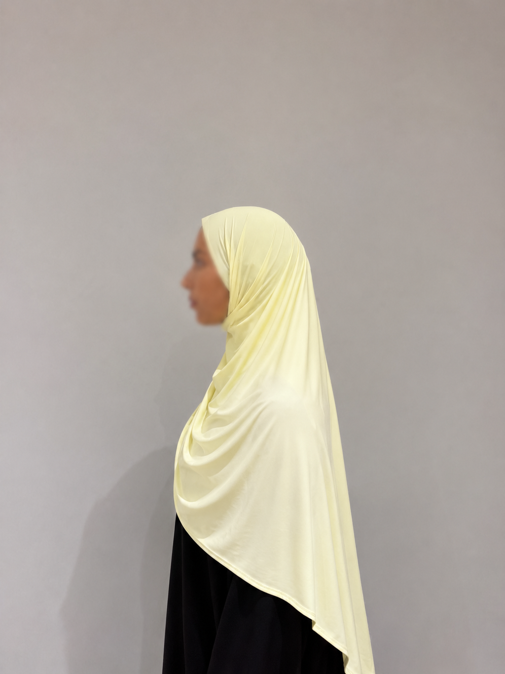 Jersey premium jaune citron